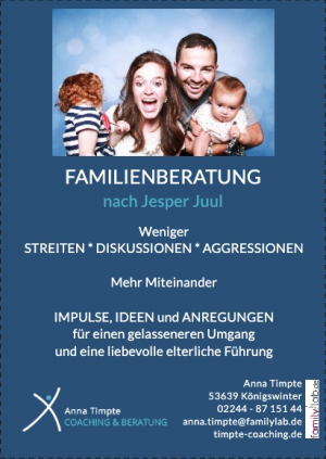 Familienberatung - Weniger Streiten/ Diskussionen
